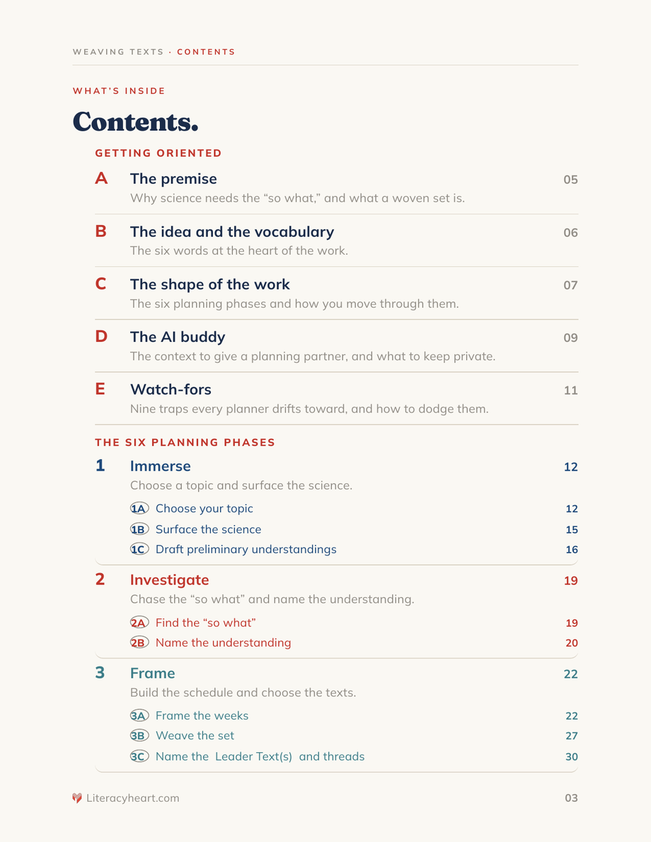 What's inside: the full contents